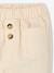 Pantalon bébé taille élastiquée caramel+vanille 8 - vertbaudet enfant 
