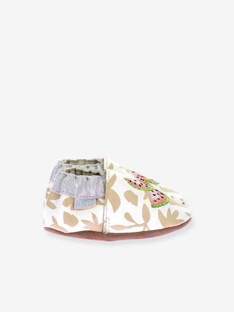 Chaussons Graphic Fruit beige 2 - vertbaudet enfant 