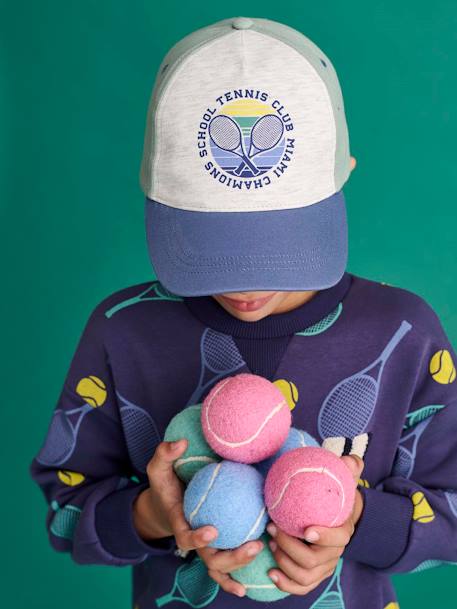 Casquette « Miami tennis club » garçon Tricolore 1 - vertbaudet enfant 