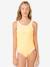 Maillot de bain 1 pièce fille jaune 1 - vertbaudet enfant 
