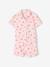 Pyjama fille en popeline Cherry rose pâle 1 - vertbaudet enfant 