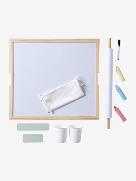 Tableau 5 en 1 en bois FSC® blanc 9 - vertbaudet enfant 