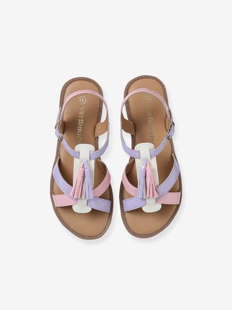 Sandales ouvertes enfant multicolore 4 - vertbaudet enfant 