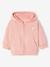 Ensemble sport sweat à capuche zippé + jogging bébé rose pâle 2 - vertbaudet enfant 