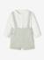 Ensemble bébé chemise et short cérémonie beige+vert sauge 15 - vertbaudet enfant 