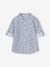 Chemise fleurie à col Mao garçon beige imprimé+bleu imprimé 10 - vertbaudet enfant 