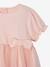 Robe cérémonie bébé tulle glitter rose pâle 3 - vertbaudet enfant 