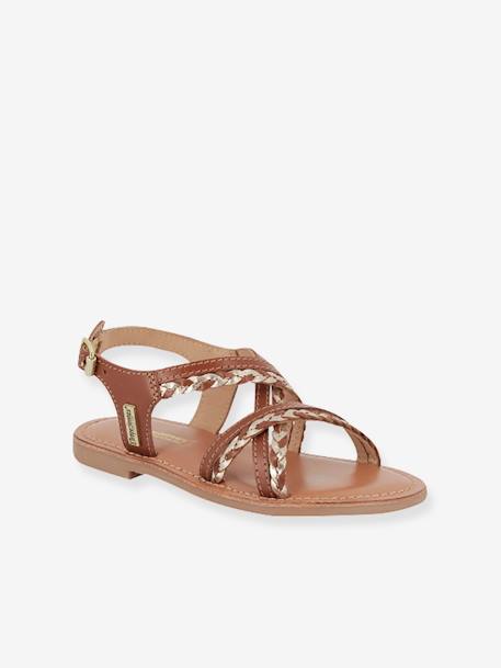 Sandales Bomongo blanc+marron 4 - vertbaudet enfant 