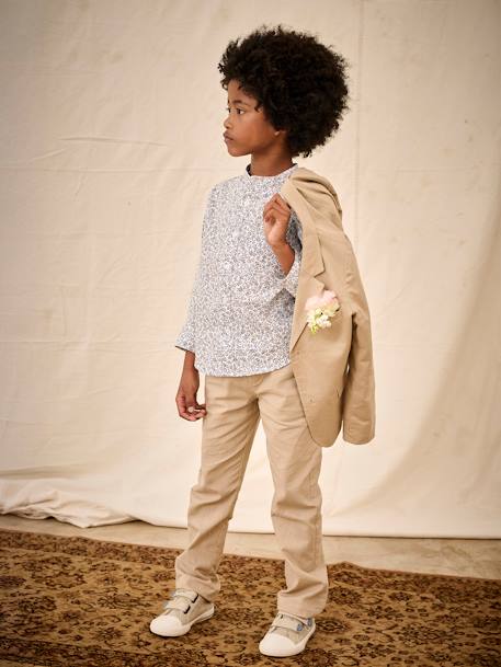 Baskets scratchées enfant collection maternelle beige+sable 7 - vertbaudet enfant 