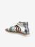 Sandales multi-brides esprit spartiates cuir enfant argent 3 - vertbaudet enfant 