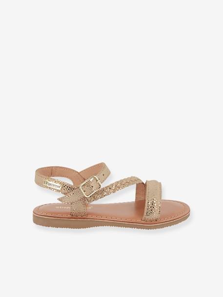Sandales Beluga argent 2 - vertbaudet enfant 