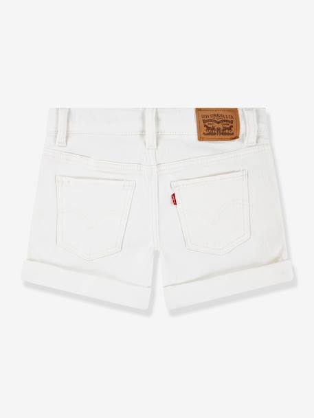 Short en jean Girlfriend shorts LEVI'S bleu+denim bleached+écru 14 - vertbaudet enfant 
