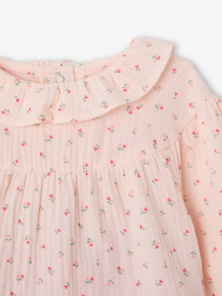 Ensemble naissance blouse et pantalon rose 5 - vertbaudet enfant 
