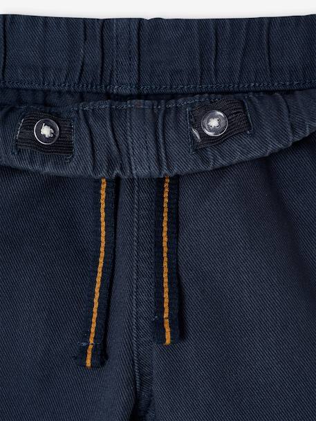 Pantalon garçon  fluide facile à enfiler garçon beige+bleu moyen+bleu nuit+terracotta 19 - vertbaudet enfant 