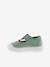 Ballerines enfant Mercedes Lona Tintada blanc+vert sauge 7 - vertbaudet enfant 