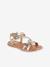 Sandales cuir Babillon par M. Berlarbi or 1 - vertbaudet enfant 