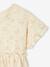 Blouse imprimée en gaze de coton fille beige+bleu grisé+vanille 10 - vertbaudet enfant 