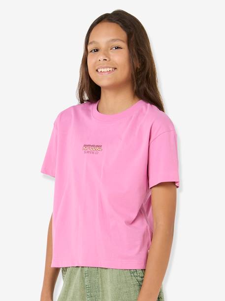 T-shirt SUN & SEA CROP rose 4 - vertbaudet enfant 