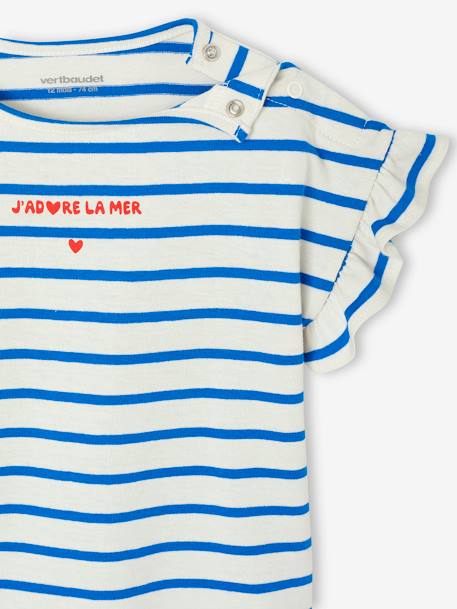 Ensemble t-shirt + jupe à bretelles bébé double stone 6 - vertbaudet enfant 