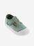 Ballerines enfant Mercedes Lona Tintada blanc+vert sauge 5 - vertbaudet enfant 