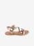 Sandales cuir Babillon par M. Berlarbi or 2 - vertbaudet enfant 