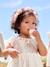 Robe manches courtes boutonnée dos à sequins blanc 8 - vertbaudet enfant 