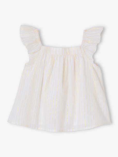 Blouse en voile de coton bébé vanille 3 - vertbaudet enfant 