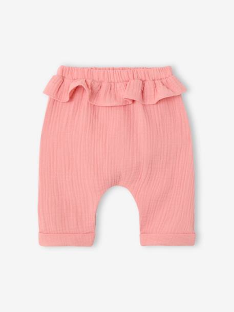 Ensemble naissance blouse et pantalon rose 3 - vertbaudet enfant 