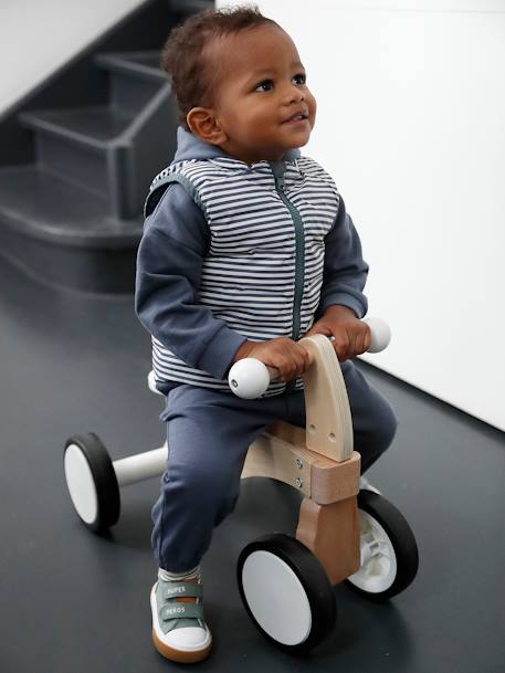 Porteur en bois FSC® blanc 5 - vertbaudet enfant 