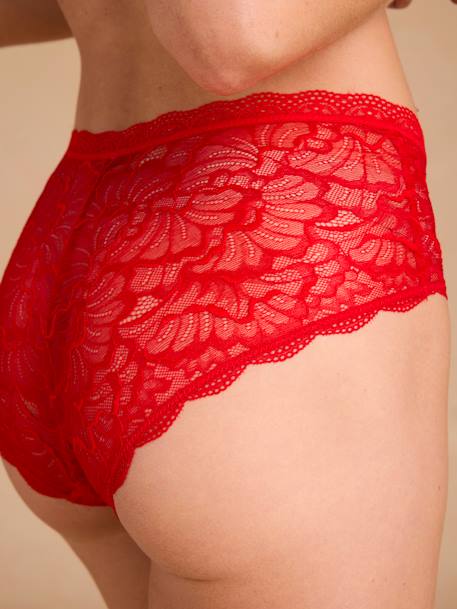 Culotte en dentelle rouge 4 - vertbaudet enfant 
