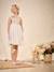 Robe cérémonie en sequins et tulle pailleté fille or 1 - vertbaudet enfant 