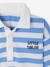 Polo à larges rayures bébé rayé bleu 2 - vertbaudet enfant 