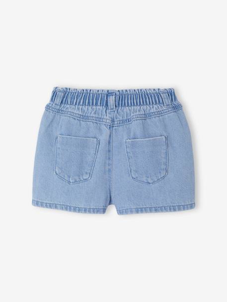 Short bébé en denim brodé double stone+stone 2 - vertbaudet enfant 