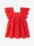 Robe bébé en gaze de coton écru+rouge 6 - vertbaudet enfant 
