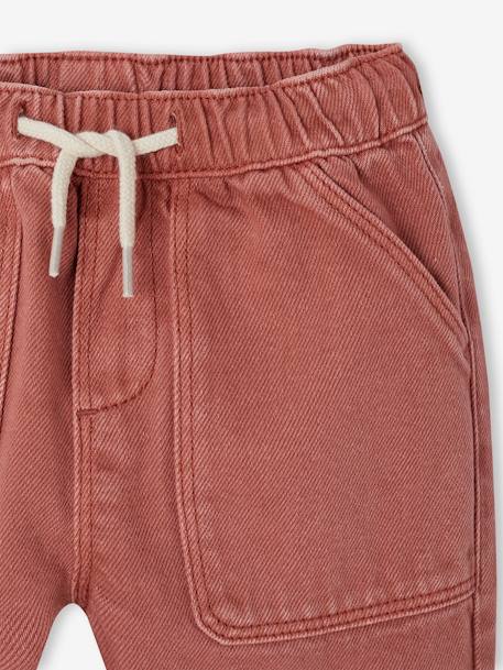 Pantalon taille élastiquée bébé argile 3 - vertbaudet enfant 