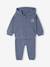 Ensemble sport sweat à capuche zippé + jogging bébé indigo 2 - vertbaudet enfant 