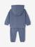 Ensemble sport sweat à capuche zippé + jogging bébé indigo 5 - vertbaudet enfant 
