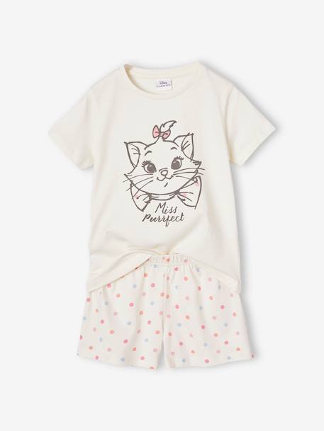 Pyjashort Disney Marie écru 1 - vertbaudet enfant 