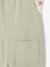 Ensemble t-shirt et salopette fille rose+vert sauge 12 - vertbaudet enfant 