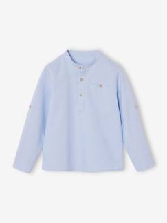 -Chemise col Mao personnalisable