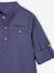 Chemise col Mao personnalisable blanc+bleu ardoise+bleu ciel+vert sauge 17 - vertbaudet enfant 