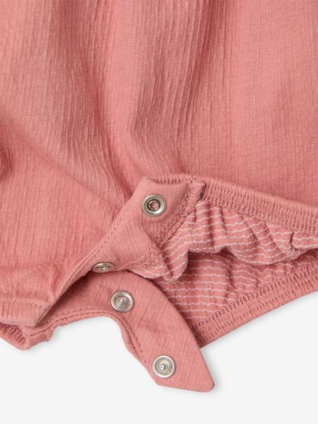 Combi bloomer smocké bébé rose 5 - vertbaudet enfant 