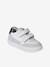 Baskets enfant garçon cuir à scratchs lot blanc 1 - vertbaudet enfant 