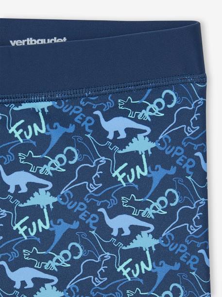 Lot 2 Boxers Bain Garçon Imprimé + rayé turquoise/bleu 7 - vertbaudet enfant 