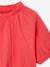 Tee-shirt blouse forme crop fille corail+écru+vert sauge 3 - vertbaudet enfant 