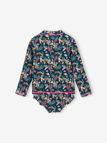 Maillot de bain fille 2 pièces anti UV Imprimé 5 - vertbaudet enfant 