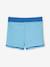 Lot 2 Boxers Bain Garçon Imprimé + rayé turquoise/bleu 4 - vertbaudet enfant 