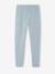 Lot de 2 leggings fille Basics anthracite+écru+gris chiné+noir+lot gris anthracite + bleu mar 4 - vertbaudet enfant 