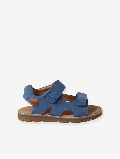 Sandales scratchées enfant collection maternelle bleu 2 - vertbaudet enfant 