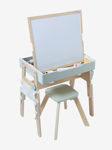 Tableau 5 en 1 en bois FSC® blanc 7 - vertbaudet enfant 